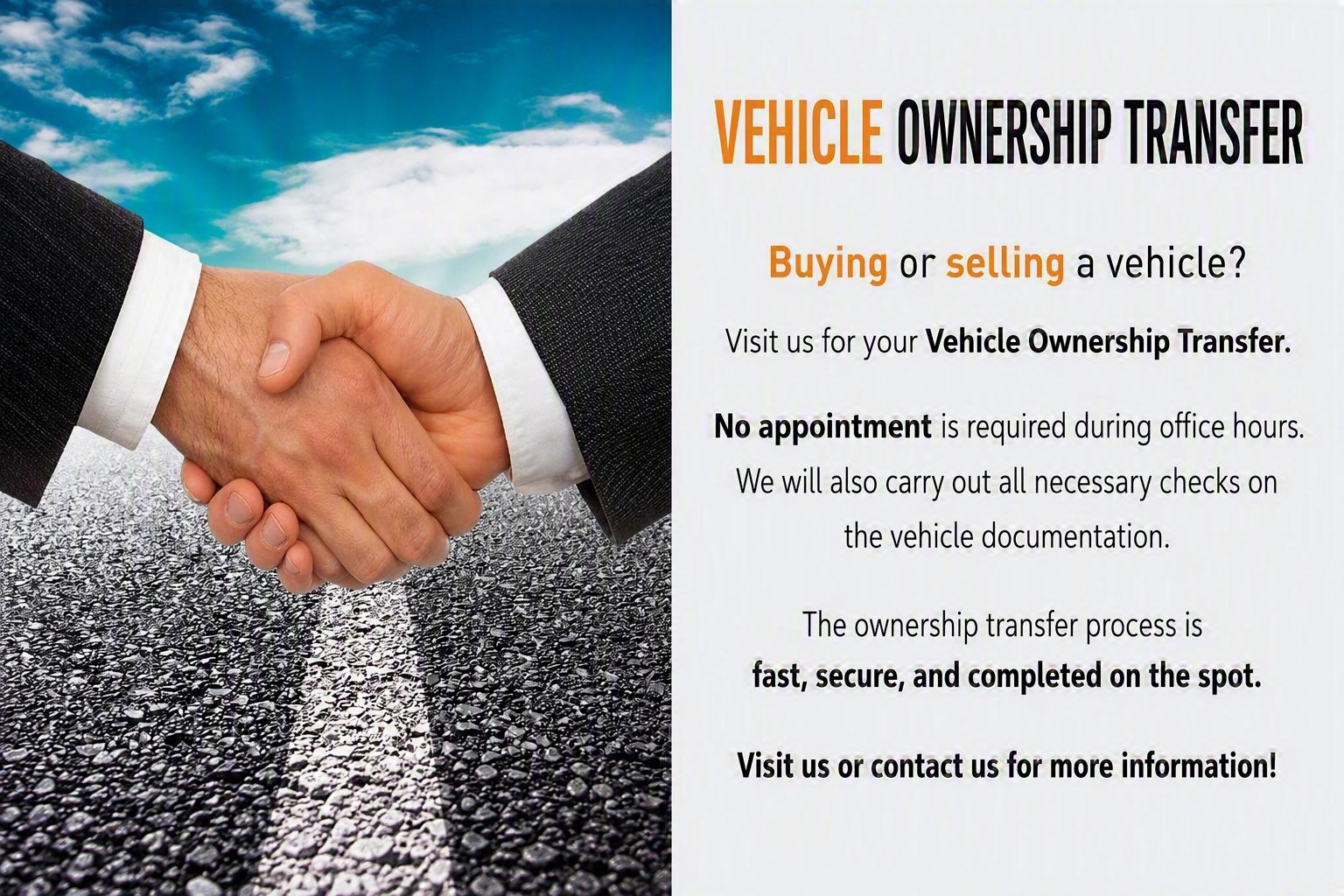 Transfer of ownership