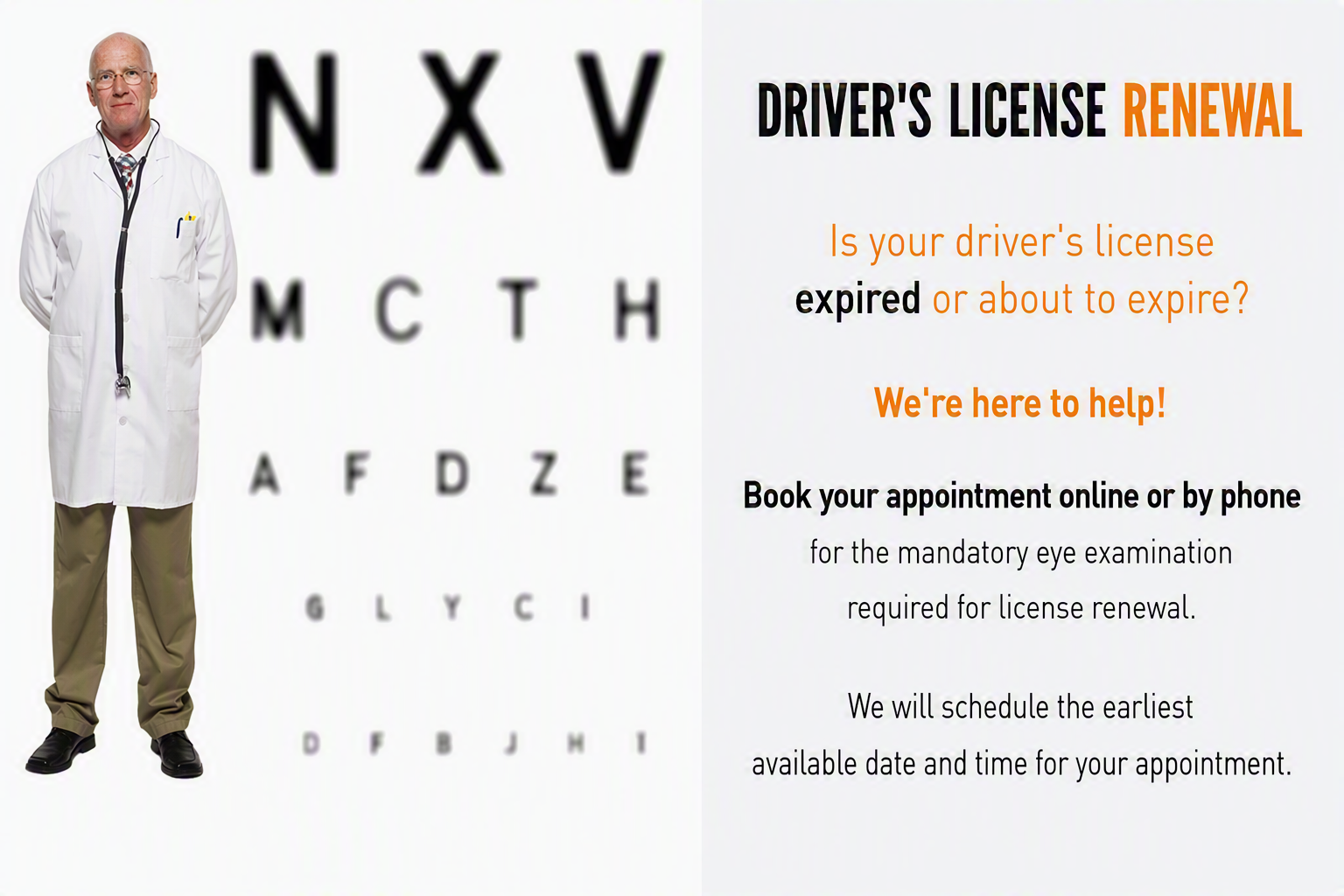 Driving licence renewal